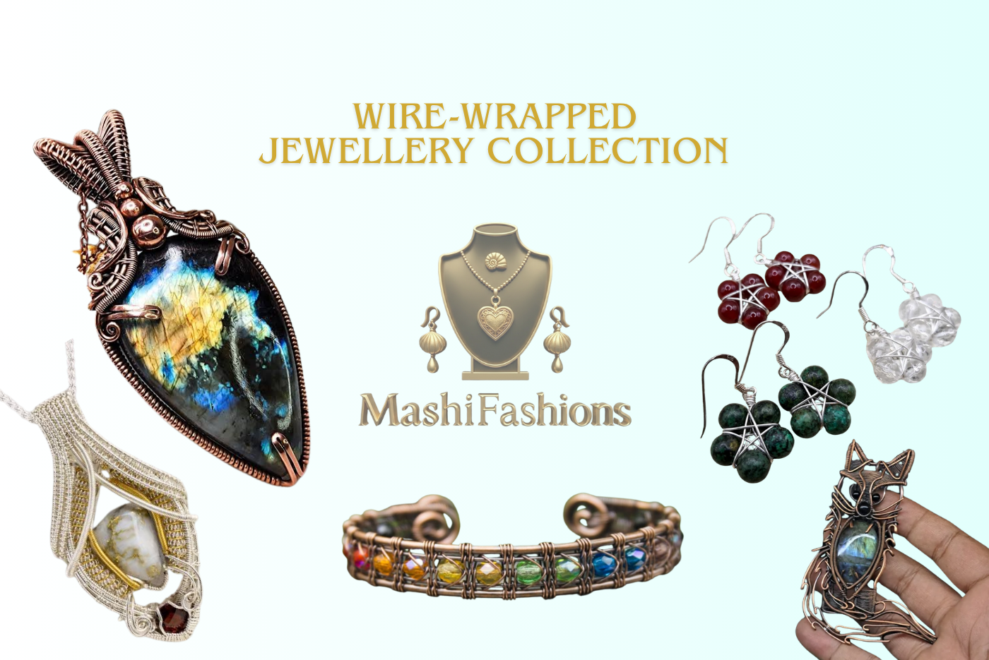 Wire-Wrapped Jewellery Collection